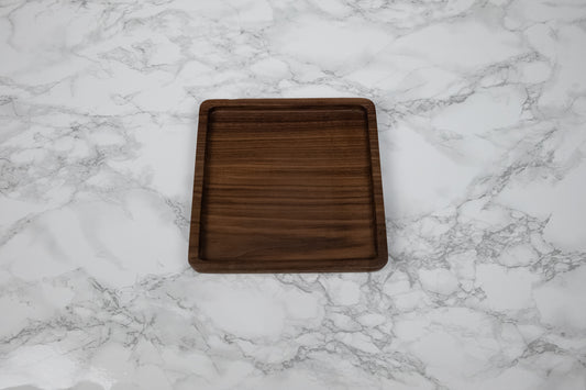 Catchall tray / valet tray, jewelry tray, wood tray, handcrafted walnut wood dish