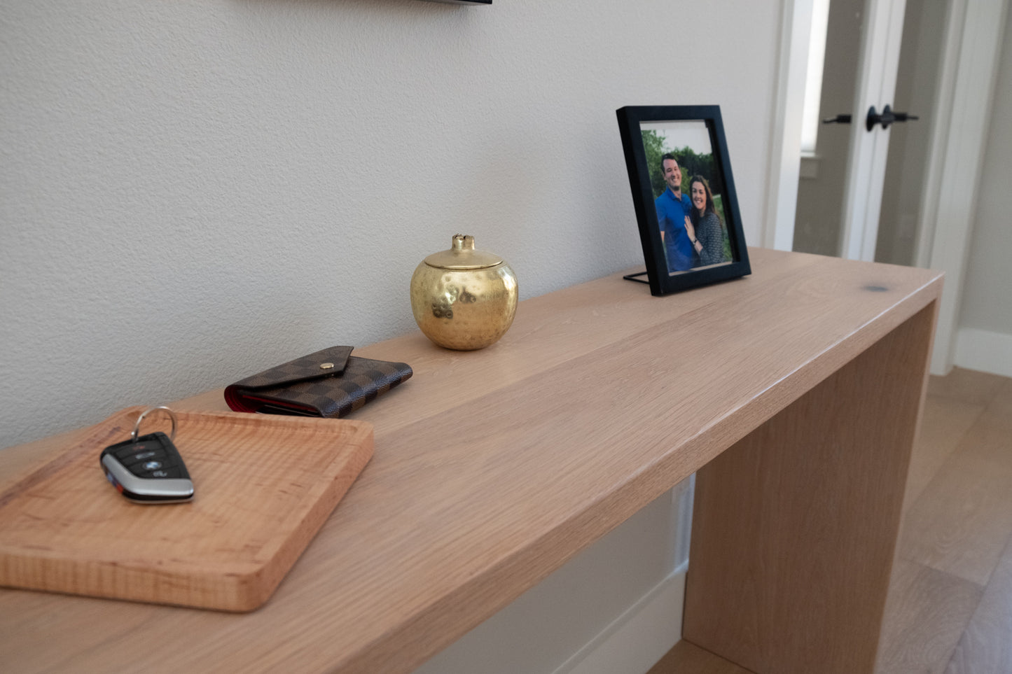 Oak Entryway Table