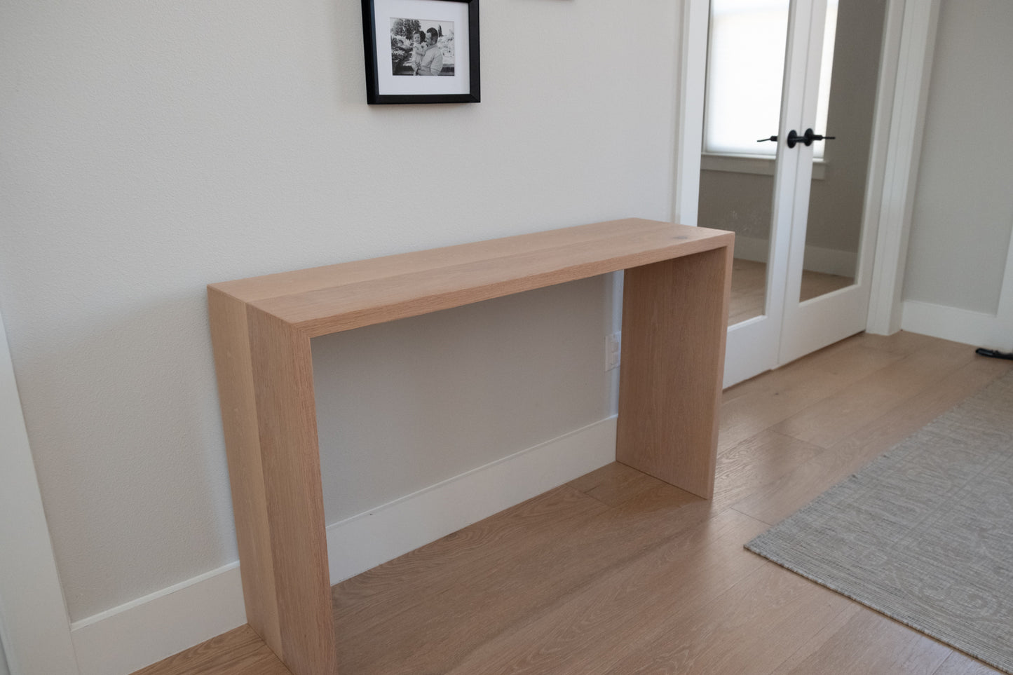 Oak Entryway Table