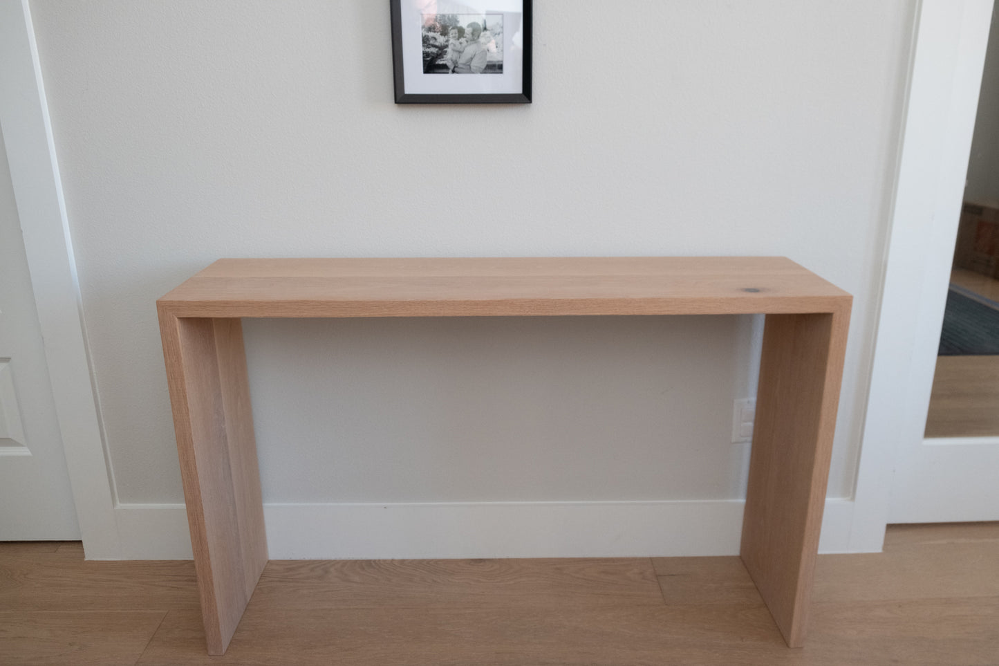 Oak Entryway Table