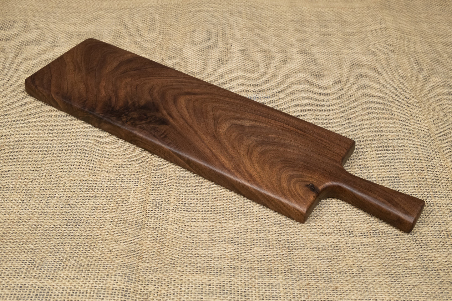 Handmade Walnut Bread & Cheese Board With Handle