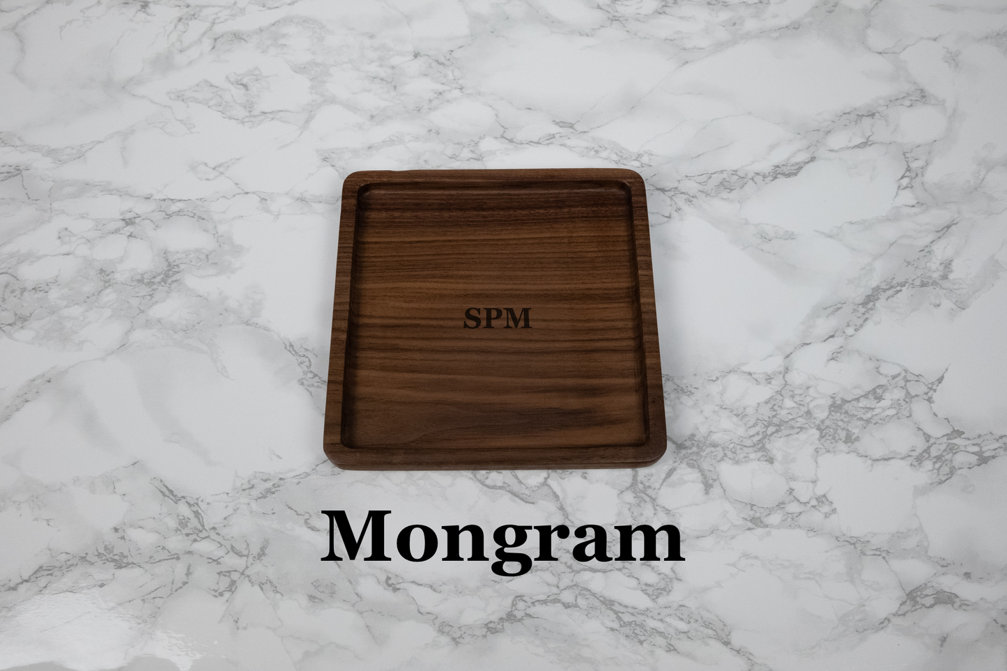 Catchall tray / valet tray, jewelry tray, wood tray, handcrafted walnut wood dish